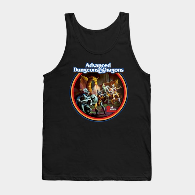 80s fantasy game Tank Top by Trazzo